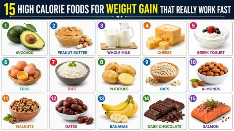 High Calorie Foods for Weight Gain