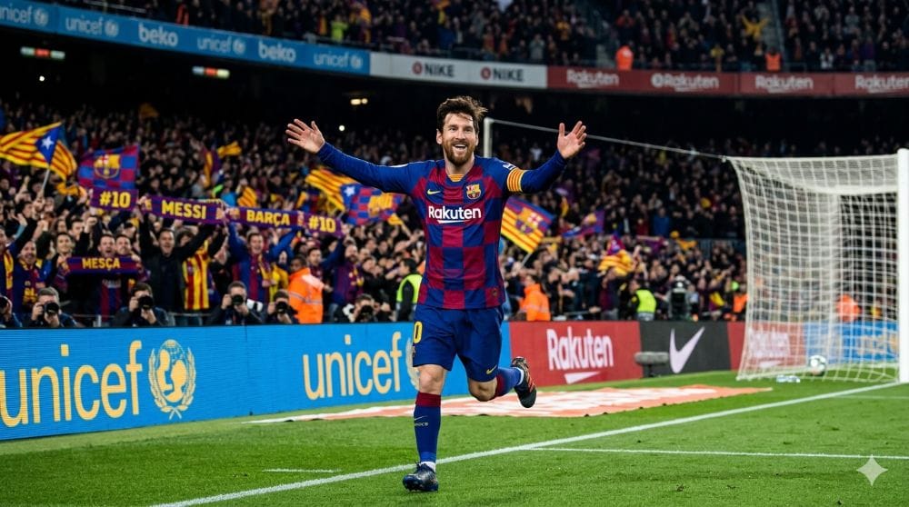 Lionel Messi Hat Trick